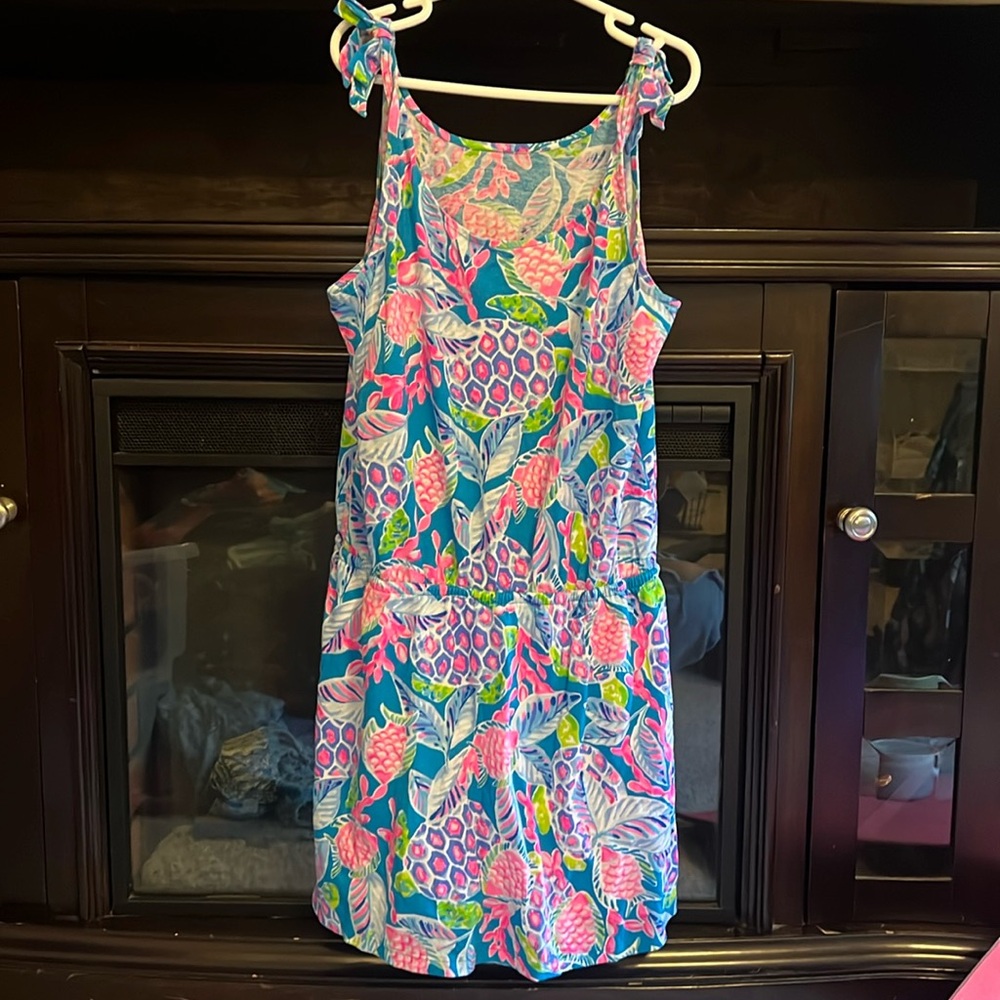 Lilly Pulitzer dress with shorts